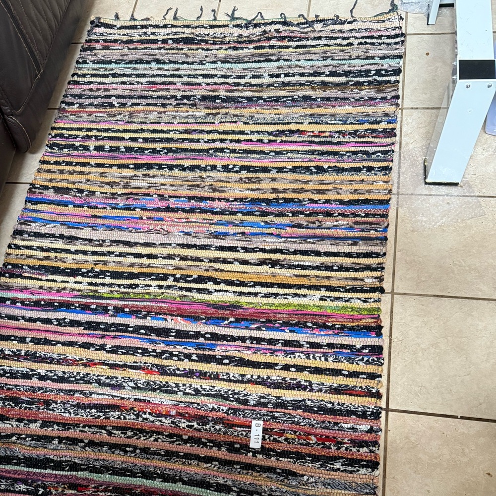 Front Gate Colorful Woven Rug